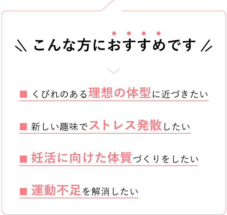 こんな方におすすめ